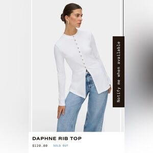 Aligne NEW white tee large